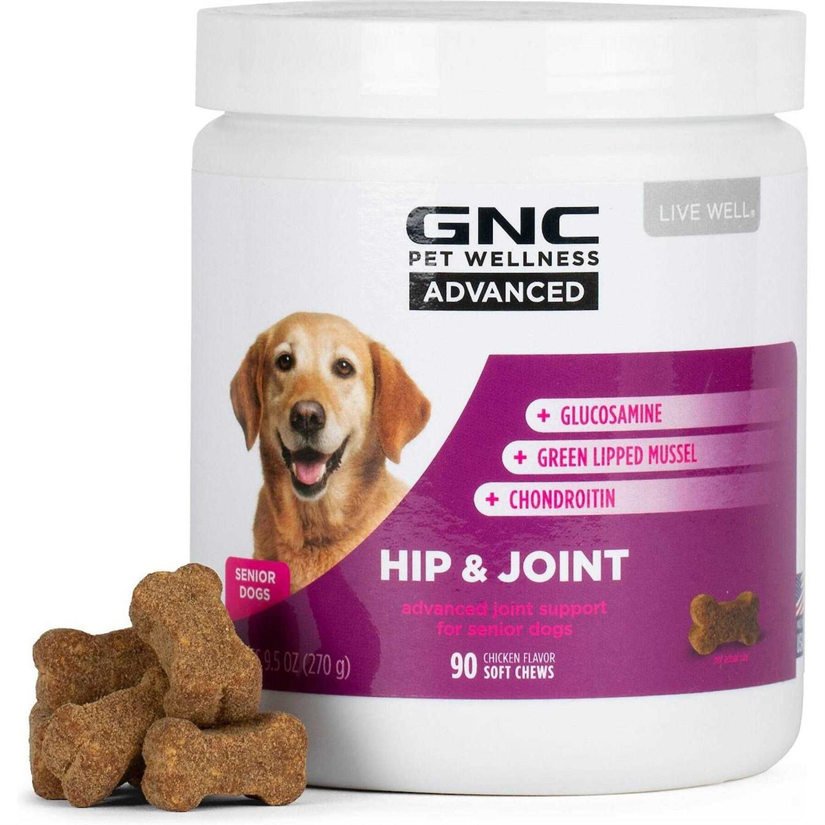 Chicken Flavor Soft Chews Dog Supplement Y5996