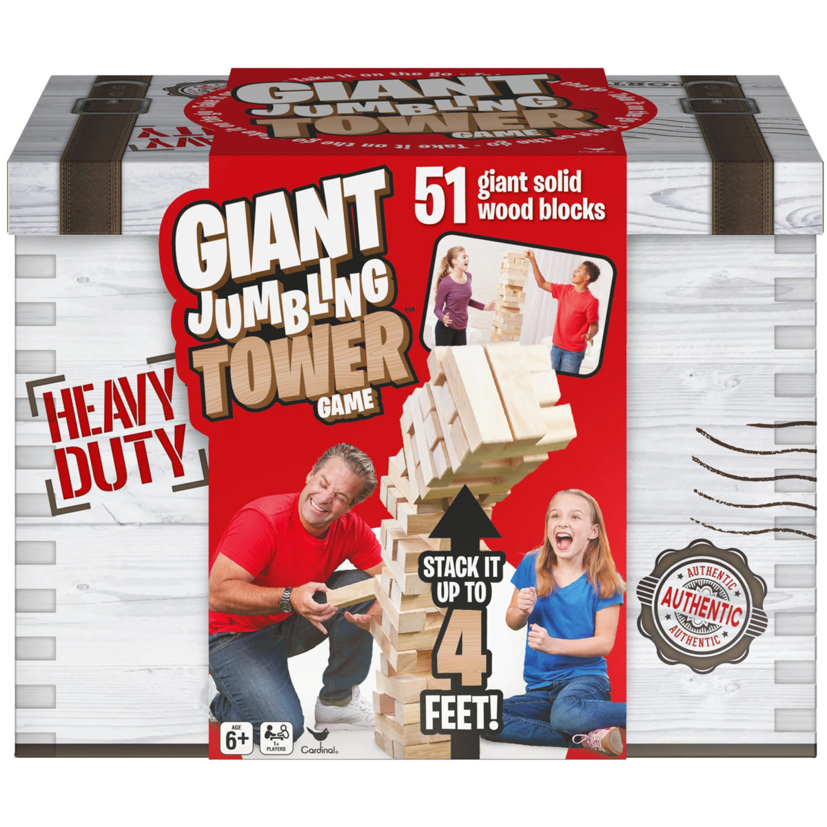 Wood Blocks Jumbling Tower Party Game K39878