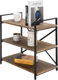 Solid Wood 3 Tier Small Bookshelf Storage Rack I4080