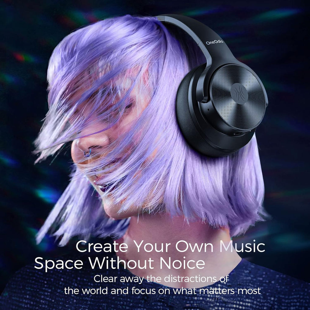 Active Noise Cancelling Wireless Wired Over Ear Headphones F5991