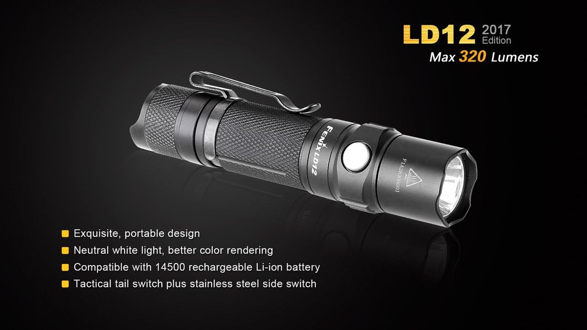 320 Lumen LED Tactical Flashlight K2049