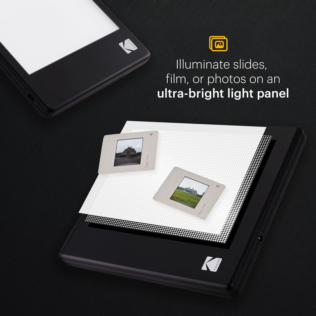 LED Light Box 5”x4” for Negatives, Slides & Films J8429