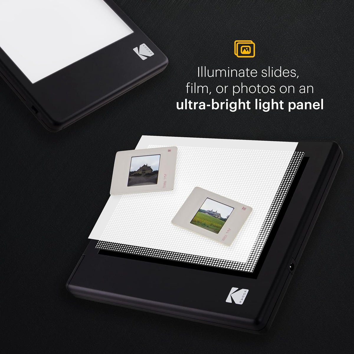 LED Light Box 5”x4” for Negatives, Slides & Films J8429
