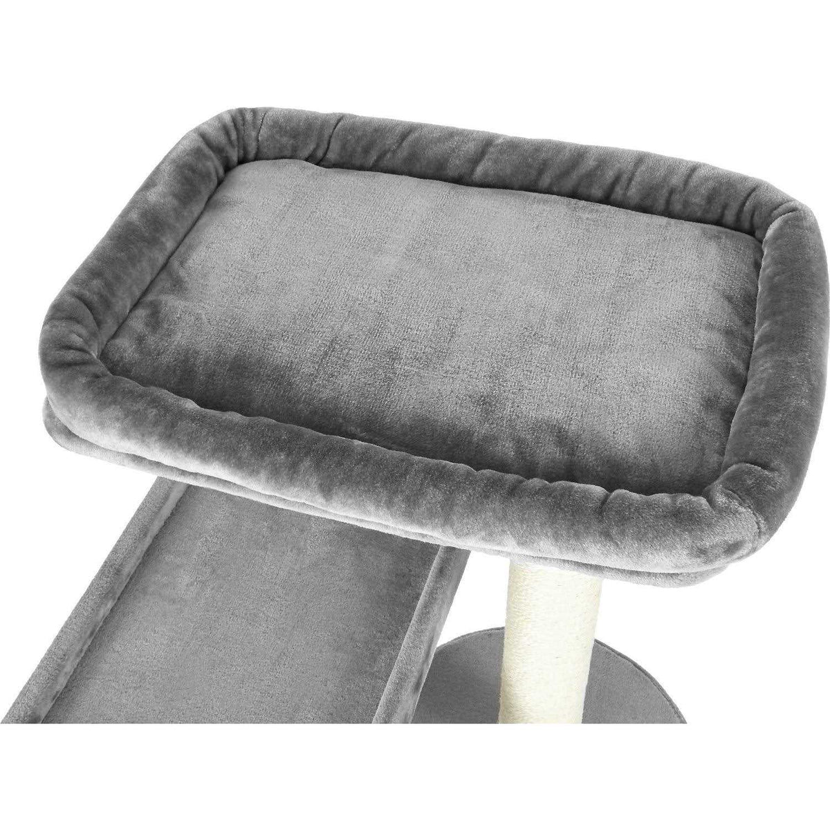 42-in Faux Fur Cat Tree Condo X6844