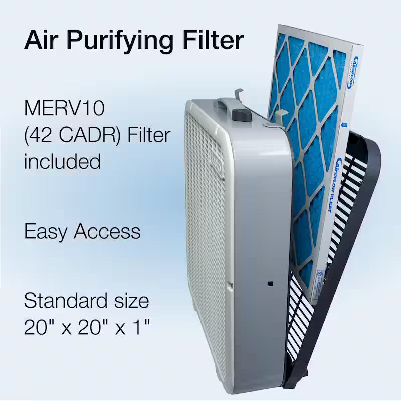 20 in. 3-Speed Air Purifier and Room Fan K41105