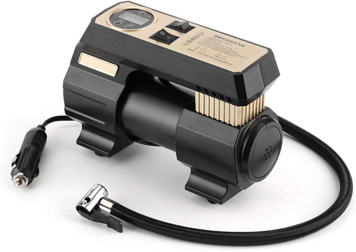 12V Portable Digital Tire Inflator with Light V3721