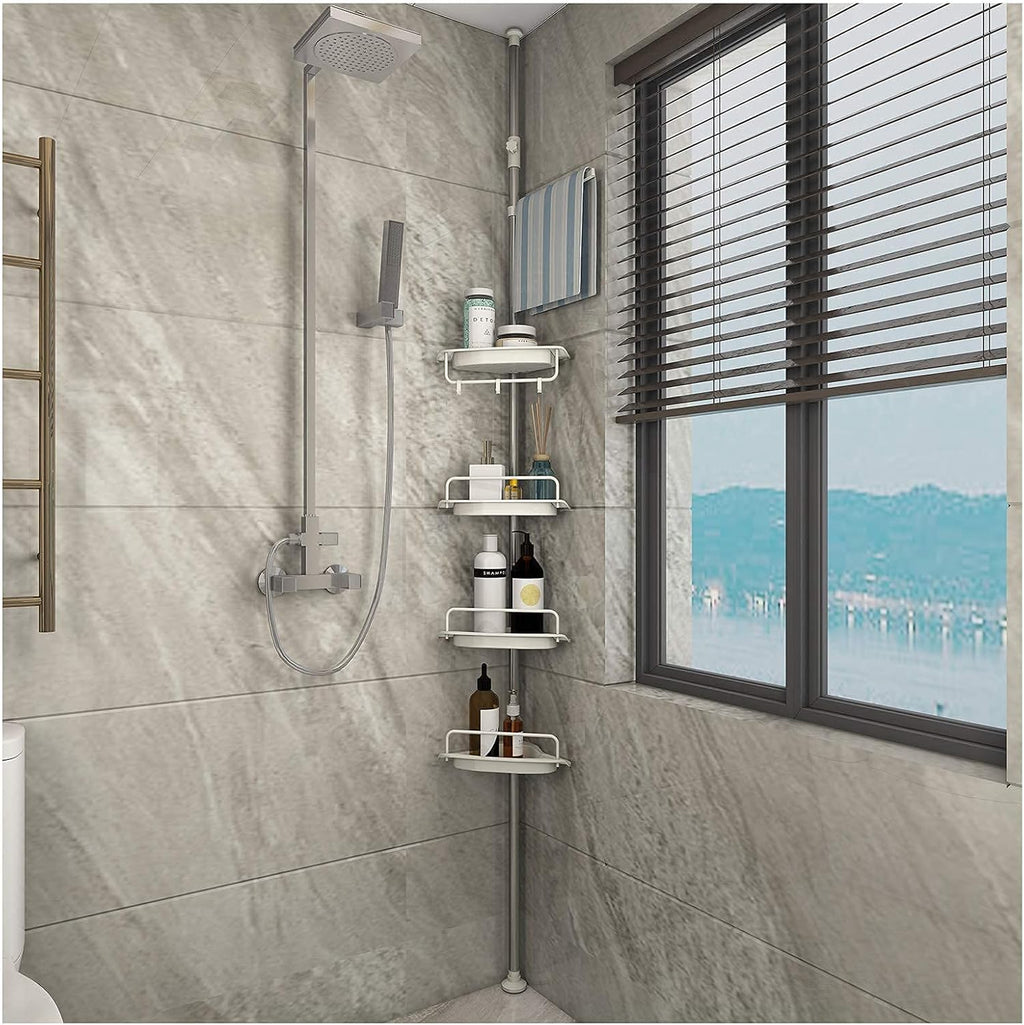 4 Layer Stainless Steel Shower Caddy Corner S45262