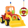 Remote Control Cartoon Race Car and Train Locomotive RC Toys, Pack of 2 Z57189