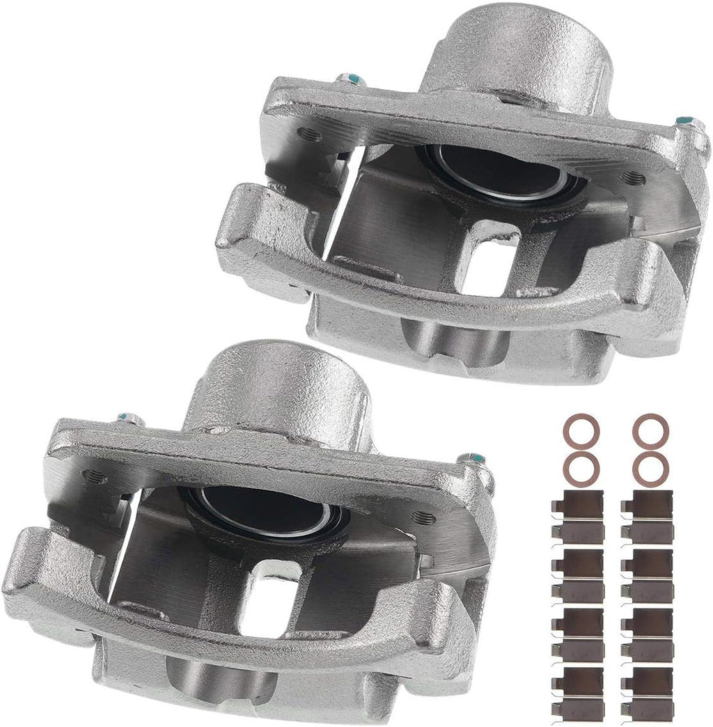 Disc Brake Caliper Assembly with Bracket Front Left Driver Side N510