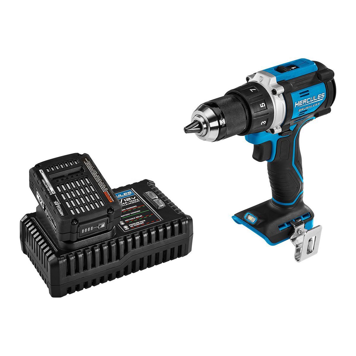 20V Brushless Cordless 1/2 in. Drill/Driver Kit with Battery and Charger L44578