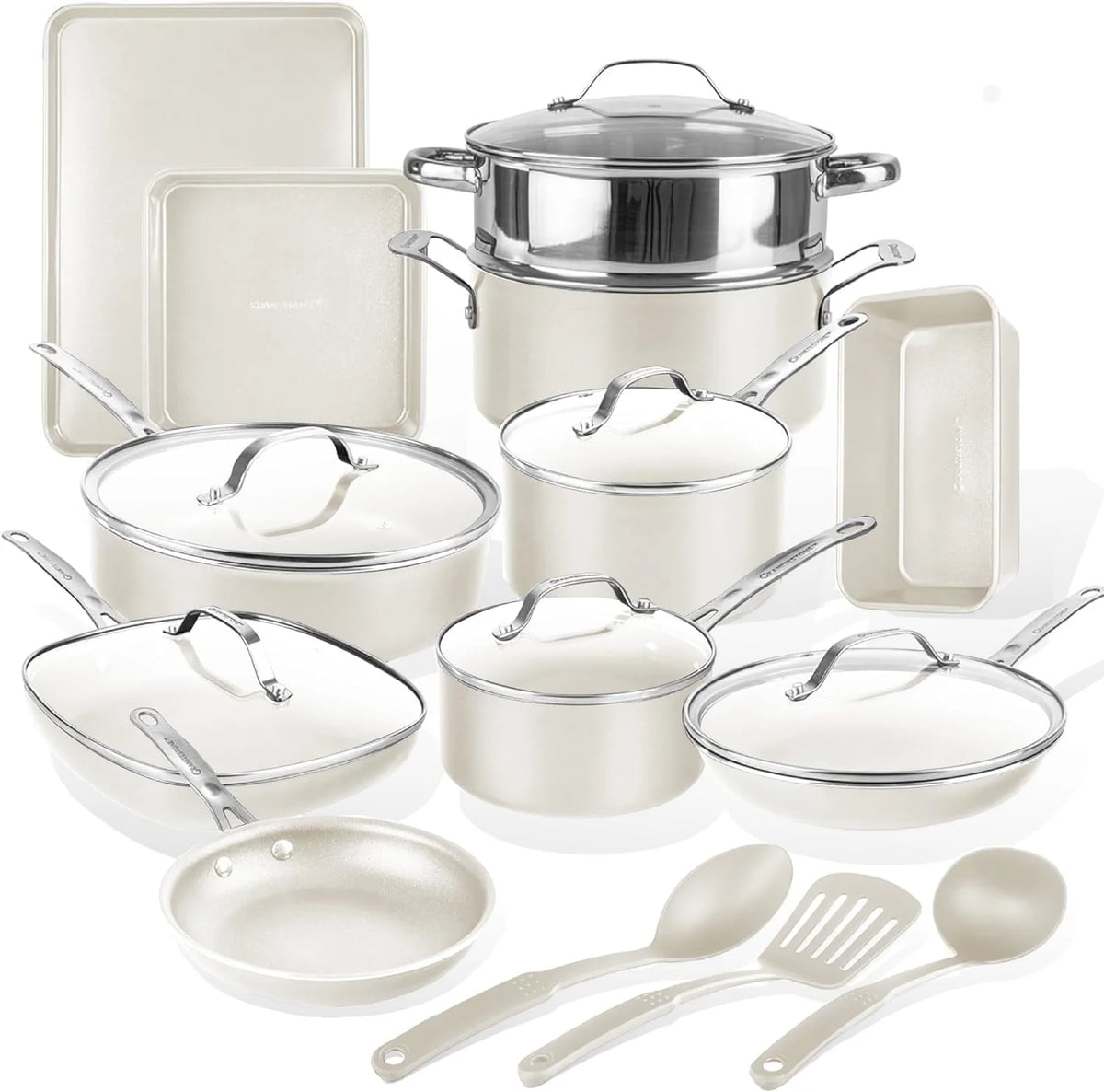 20 Pcs Nonstick Ceramic Cookware Set T99781