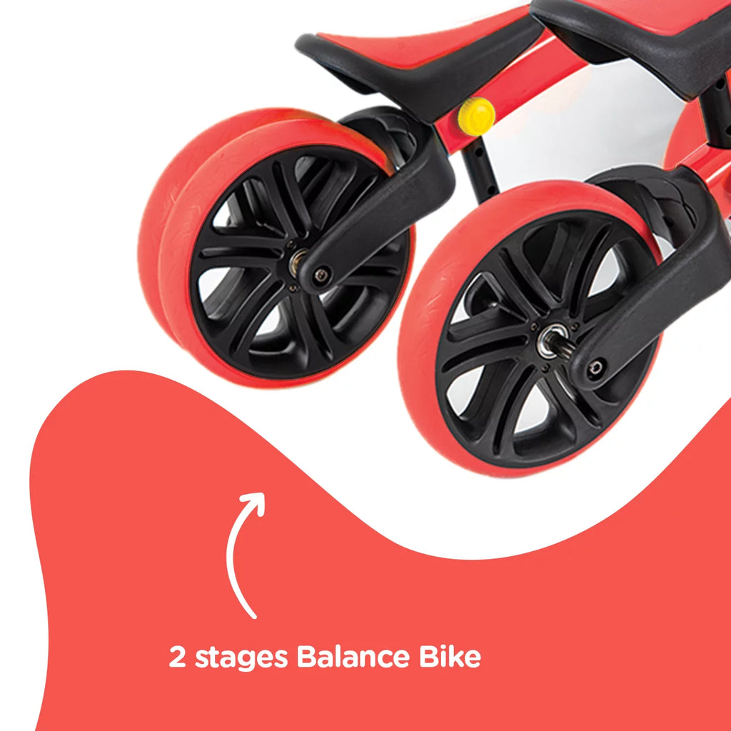 Red 9'' Wheel Toddler Balance Bike W429