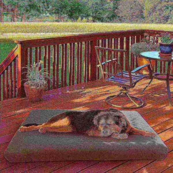 Waterproof Indoor/Outdoor Memory Foam Pet Bed I287020