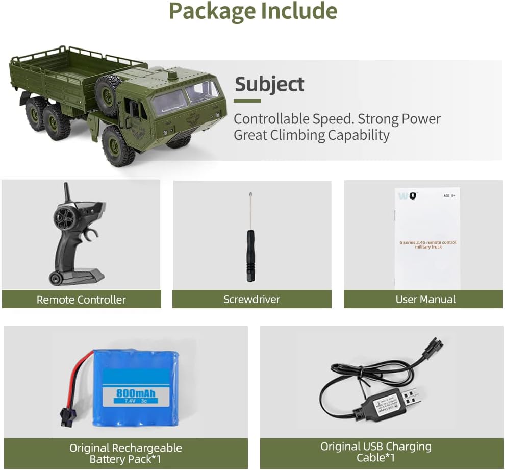 Remote Control 6WD Off-Road Truck B72305
