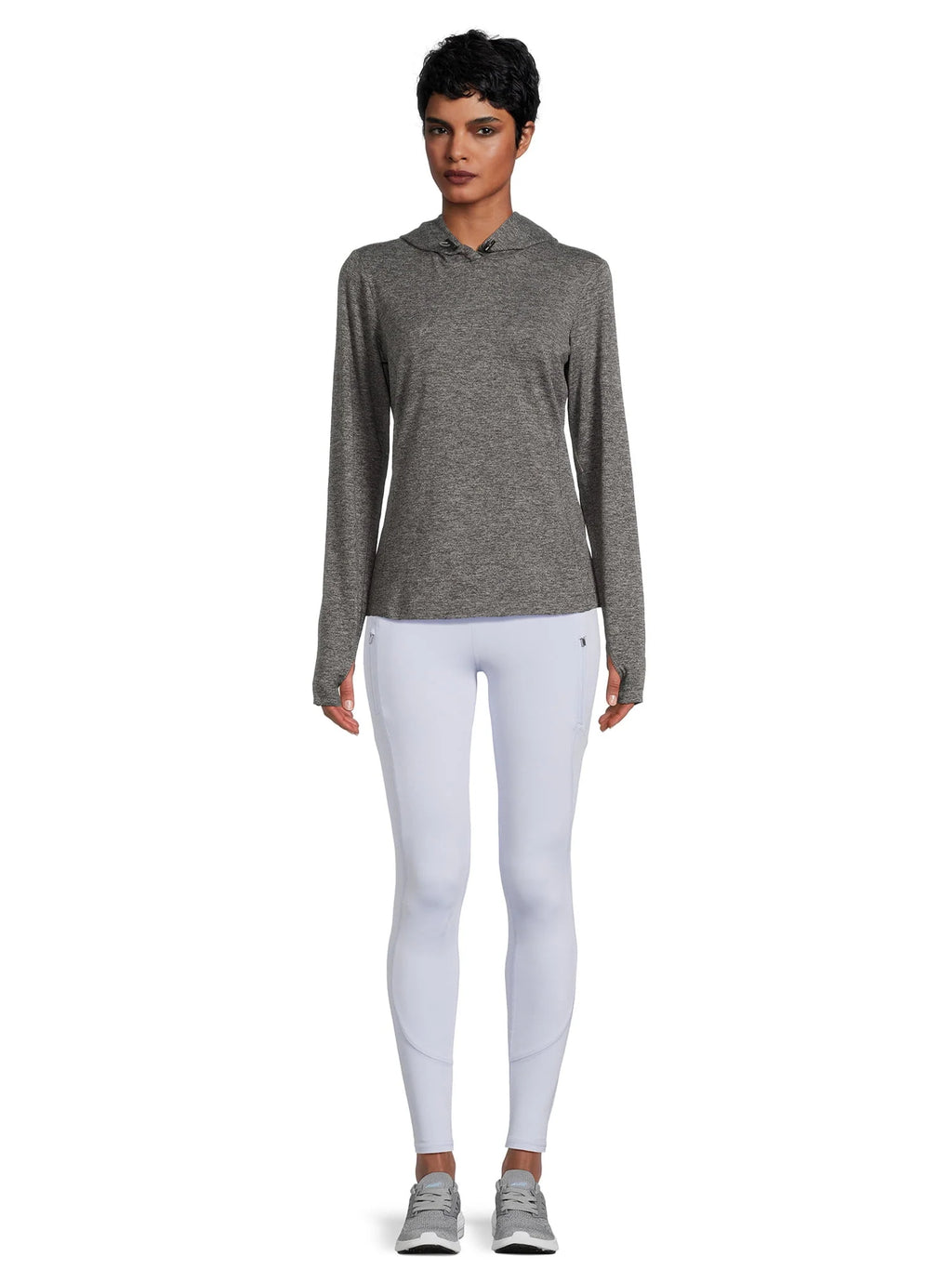 Brushed Leggings with Zipper Pockets S71358