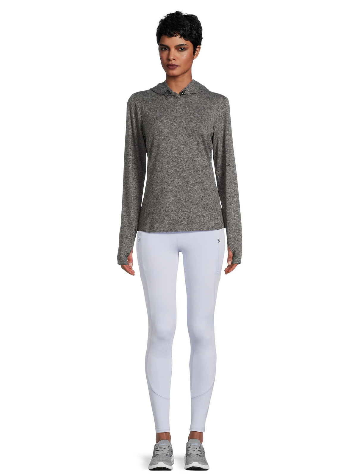 Brushed Leggings with Zipper Pockets S71358