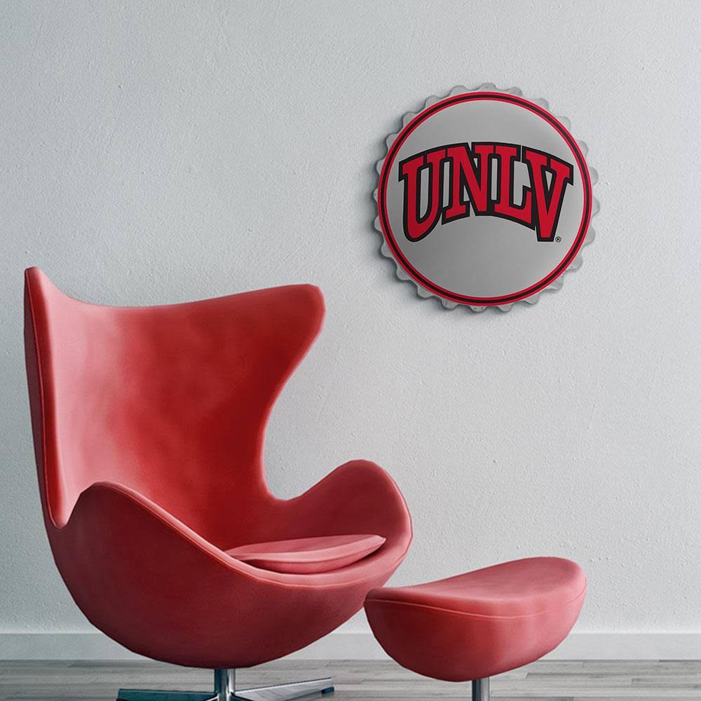 Bottle Cap Wall Sign Black I784
