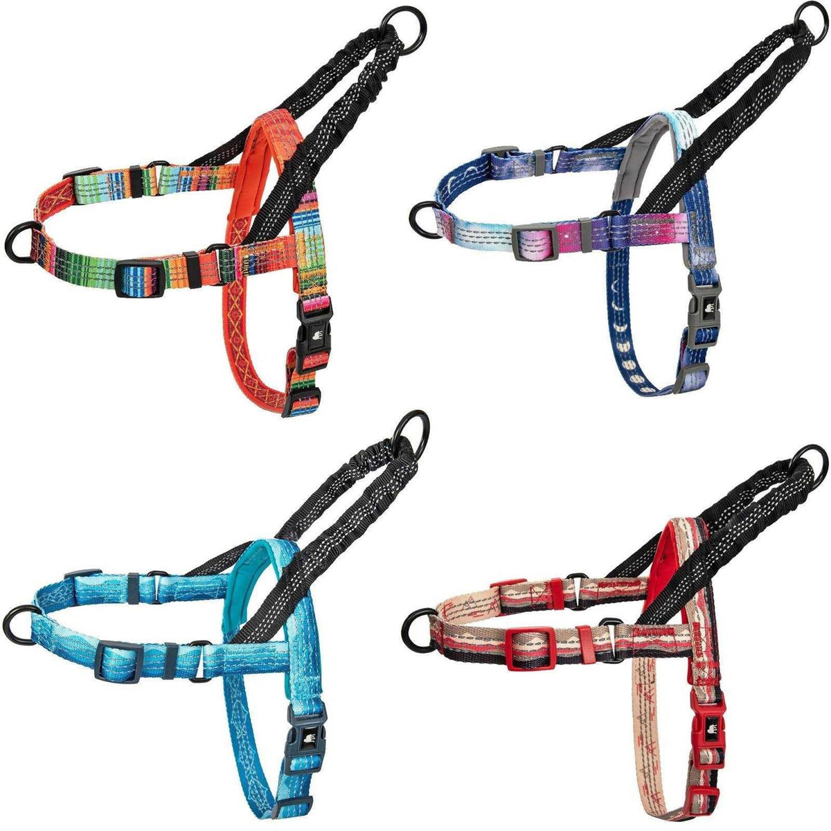 Reflective No Pull Dog Harness with Bungee Handle U224829