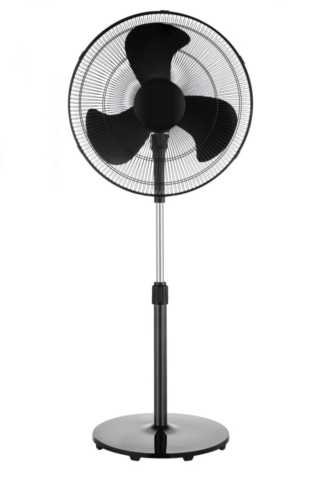 3-Speed Oscillating Pedestal Fan with Tilt Adjustable Head, Black J784182