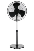 3-Speed Oscillating Pedestal Fan with Tilt Adjustable Head, Black J784182