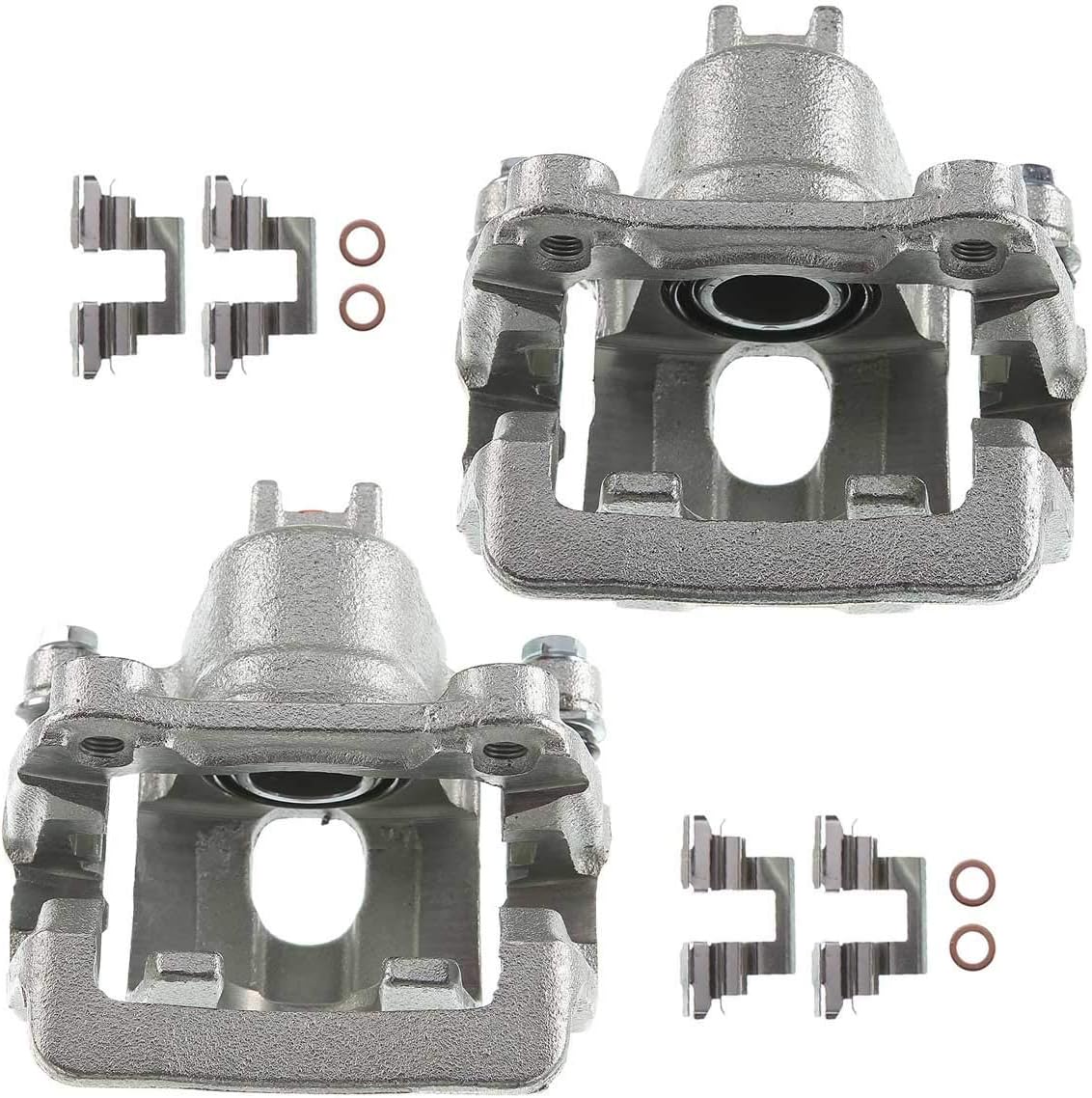 Disc Brake Caliper Assembly with Bracket Front Left Driver Side N510