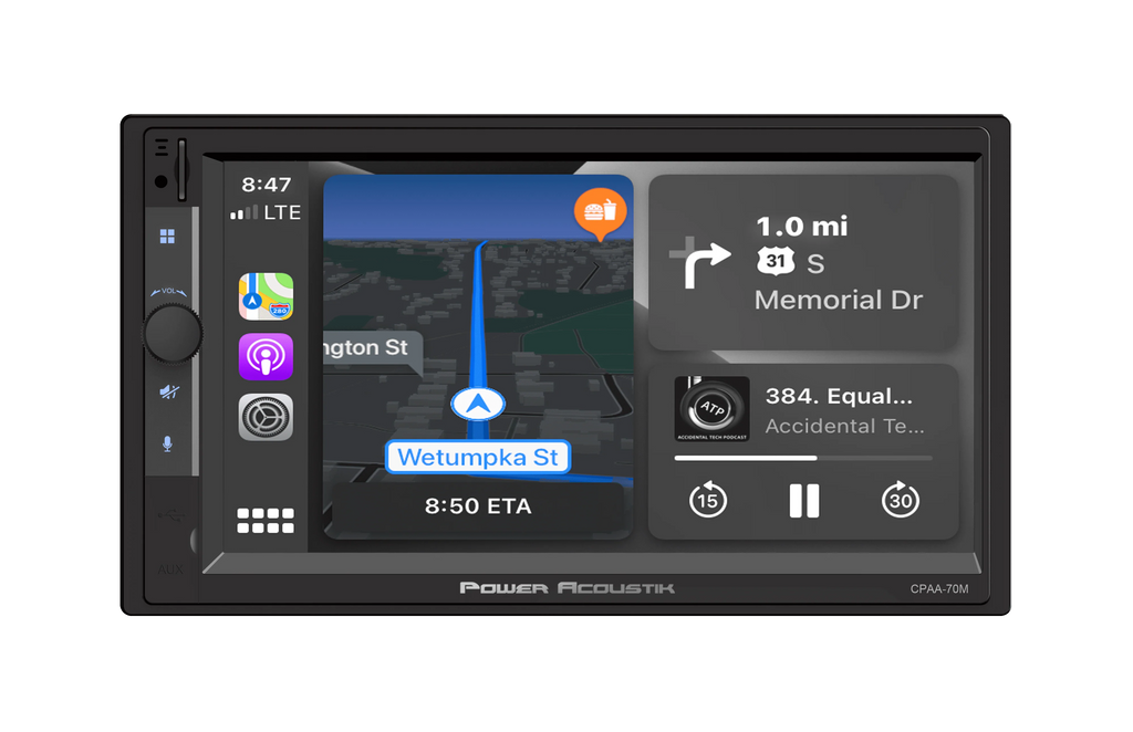 Car Stereo Combo with 6.5 Speakers and 7 HD Touchscreen N5970