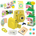 Yellow Instant Camera with 60 Pack Instant Film C6938