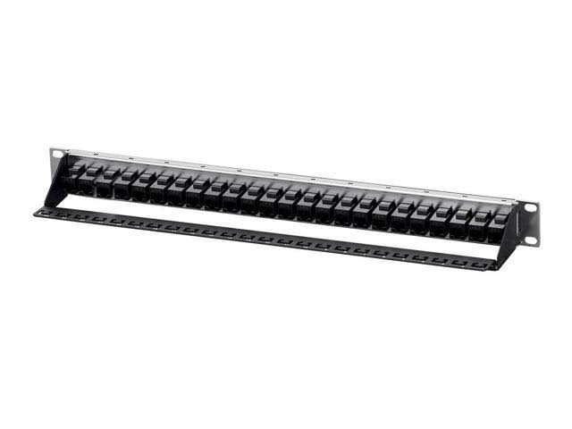 Cat6 1U Patch Panel with 24 Ports X265772