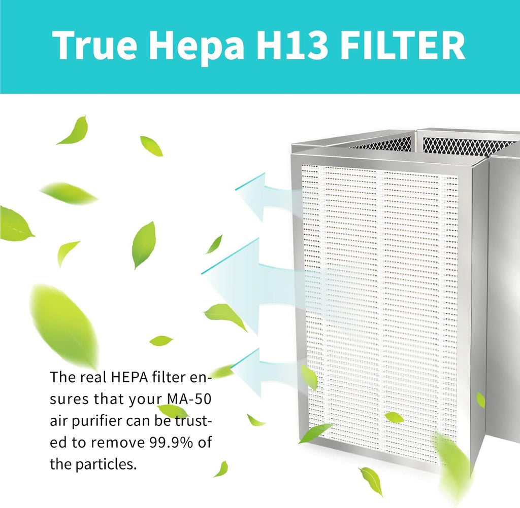 H13 HEPA Replacement Filter Pack of 2 W877767