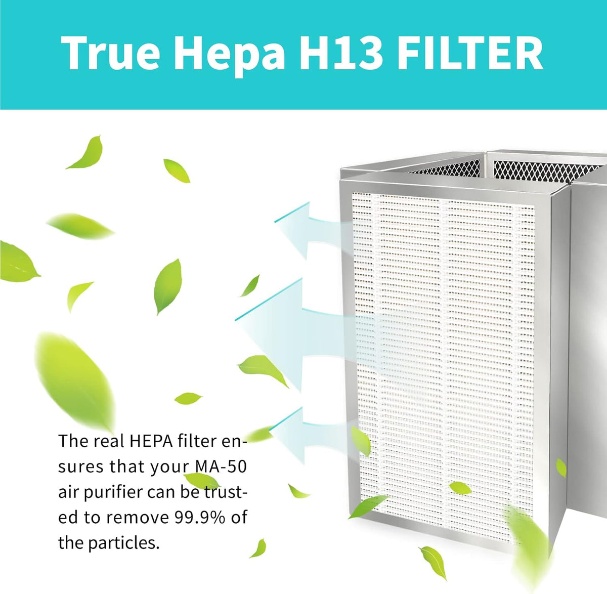 H13 HEPA Replacement Filter Pack of 2 W877767