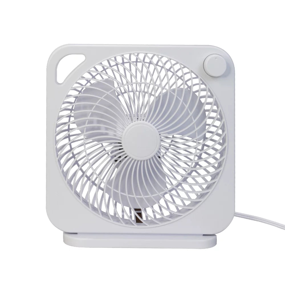 9 inch Box Fan, 3 Speeds, Black L27489