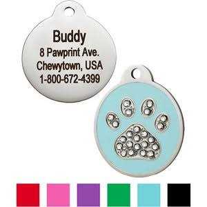 Stainless Steel Personalized Dog & Cat ID Tag R986053