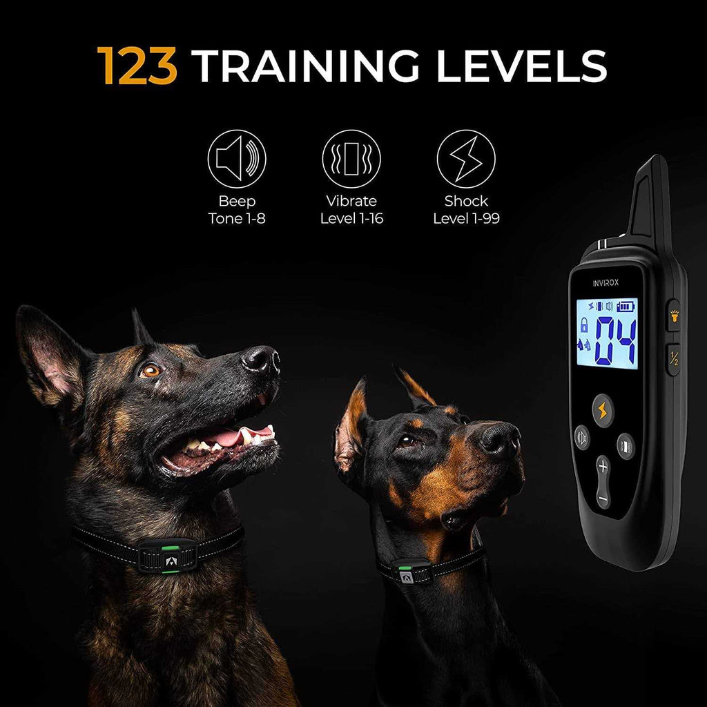 Dog Shock Collar 123 Levels 1100Yards Range X275670