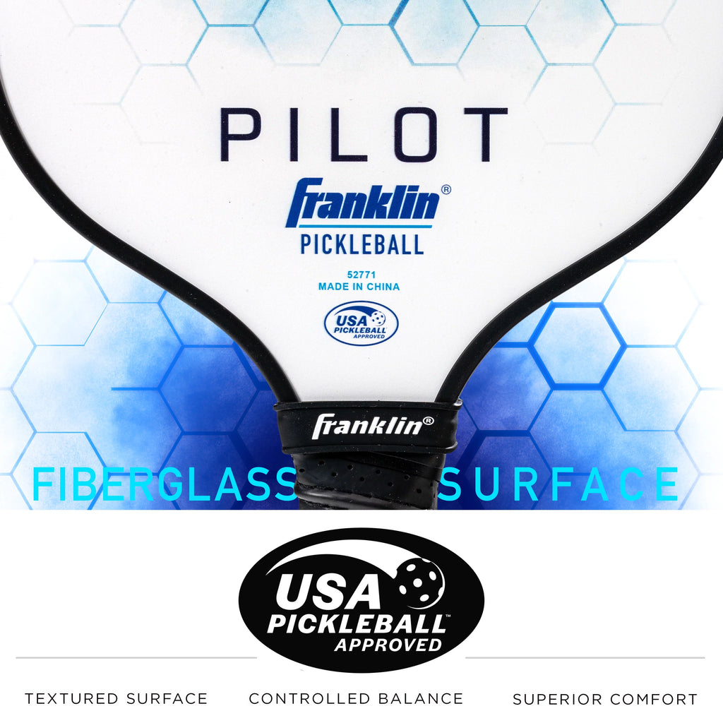 Blue Polypropylene Core Pickleball Paddle P314592