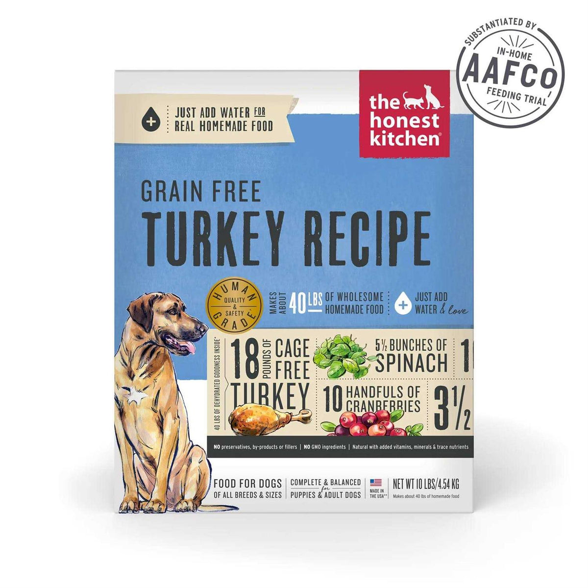 Dehydrated Grain Free Turkey Dog Food I271