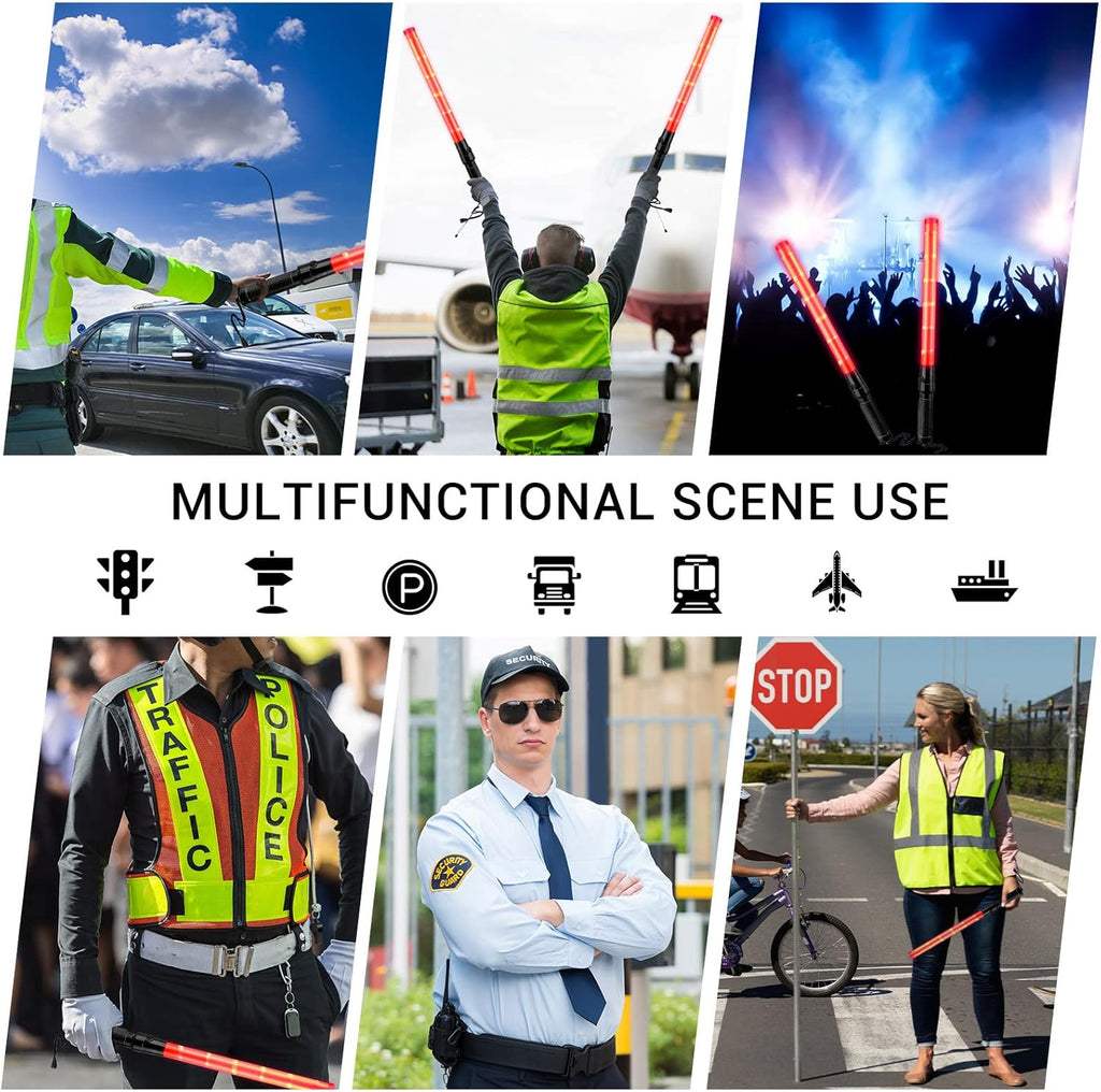 21 Inch LED Traffic Wand with Wrist Strap P910190