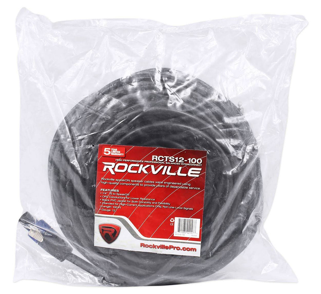 100' 12 AWG Speaker Cable 100% Copper Z543