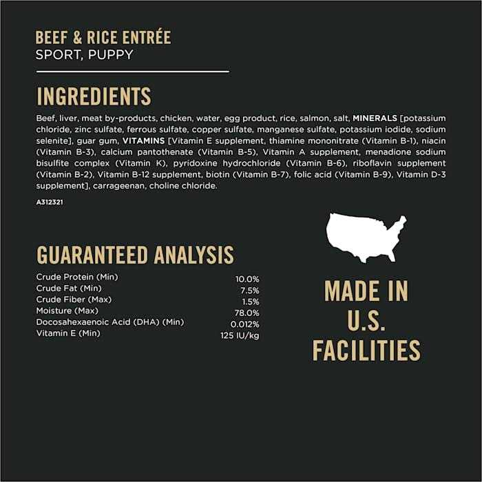 High Protein Rice Wet Puppy Food J143427