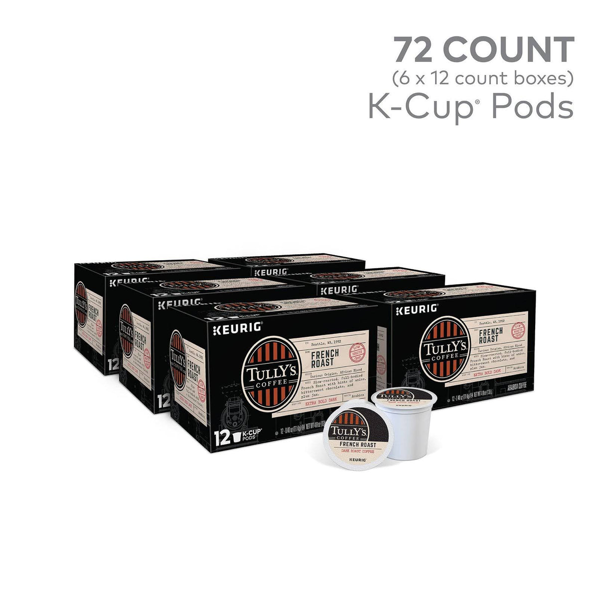 Dark Roast Coffee K-Cup Pods O776582