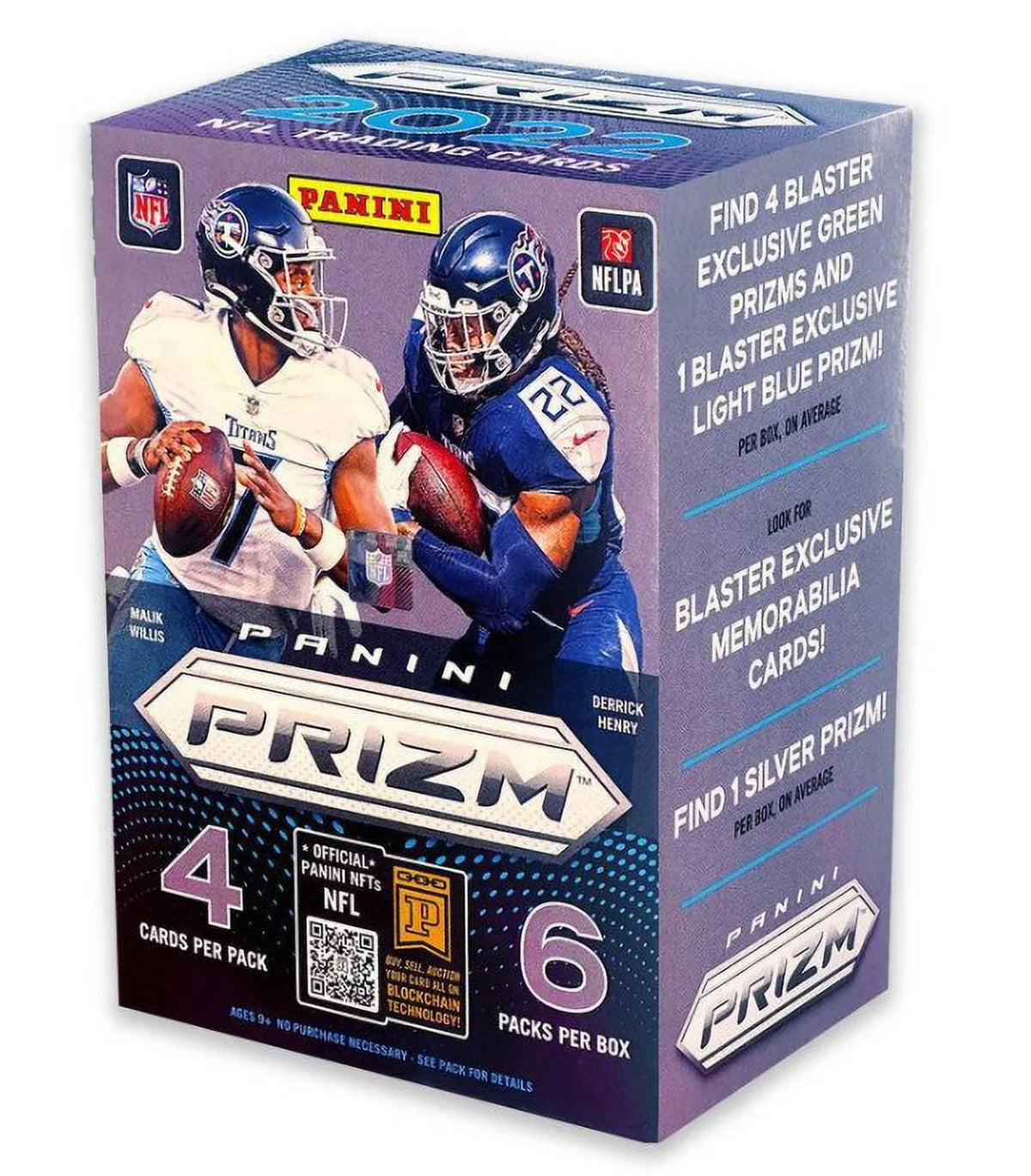 NFL Football Trading Card Blaster Box Z524