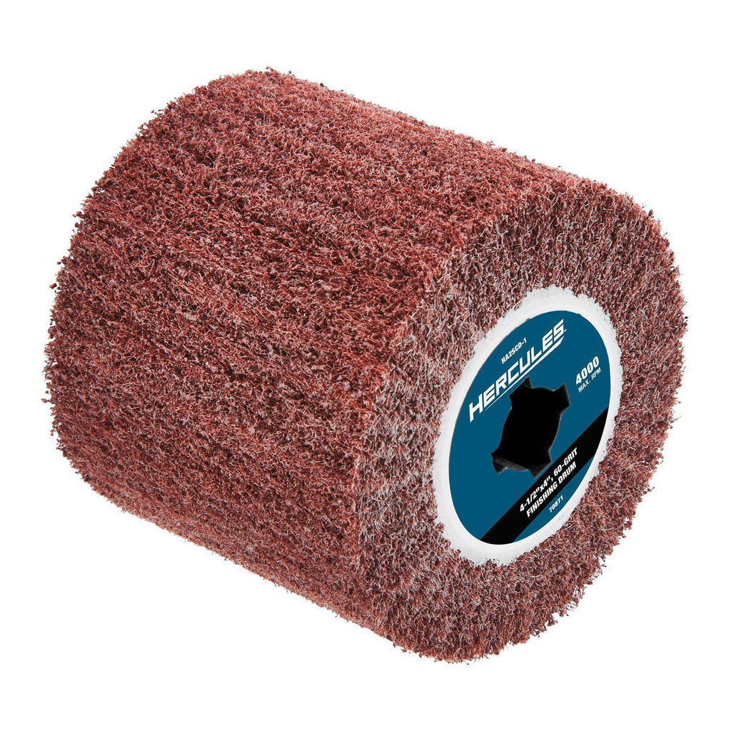 4-1/2 in. x 4 in. x 3/4 in. 60-Grit Finishing Drum U5825