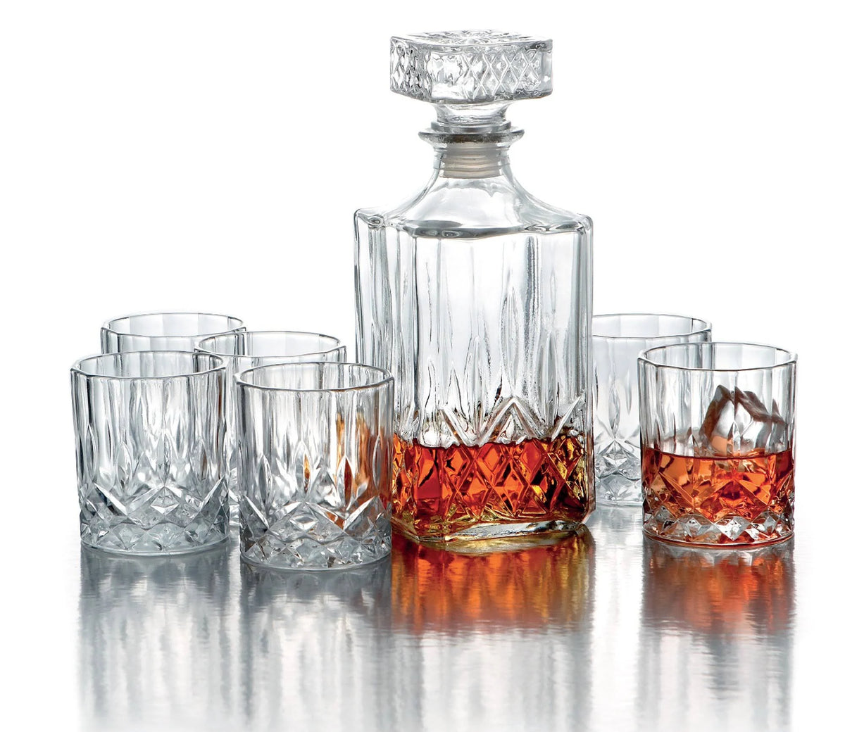 7-Piece Beverage Decanter Set W326933