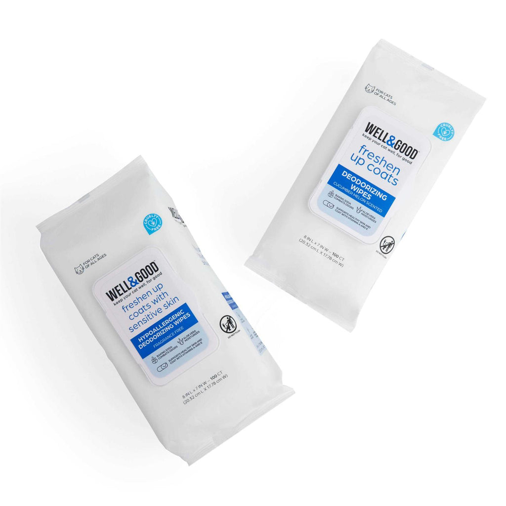 Unscented Hypoallergenic Cat Wipes J662