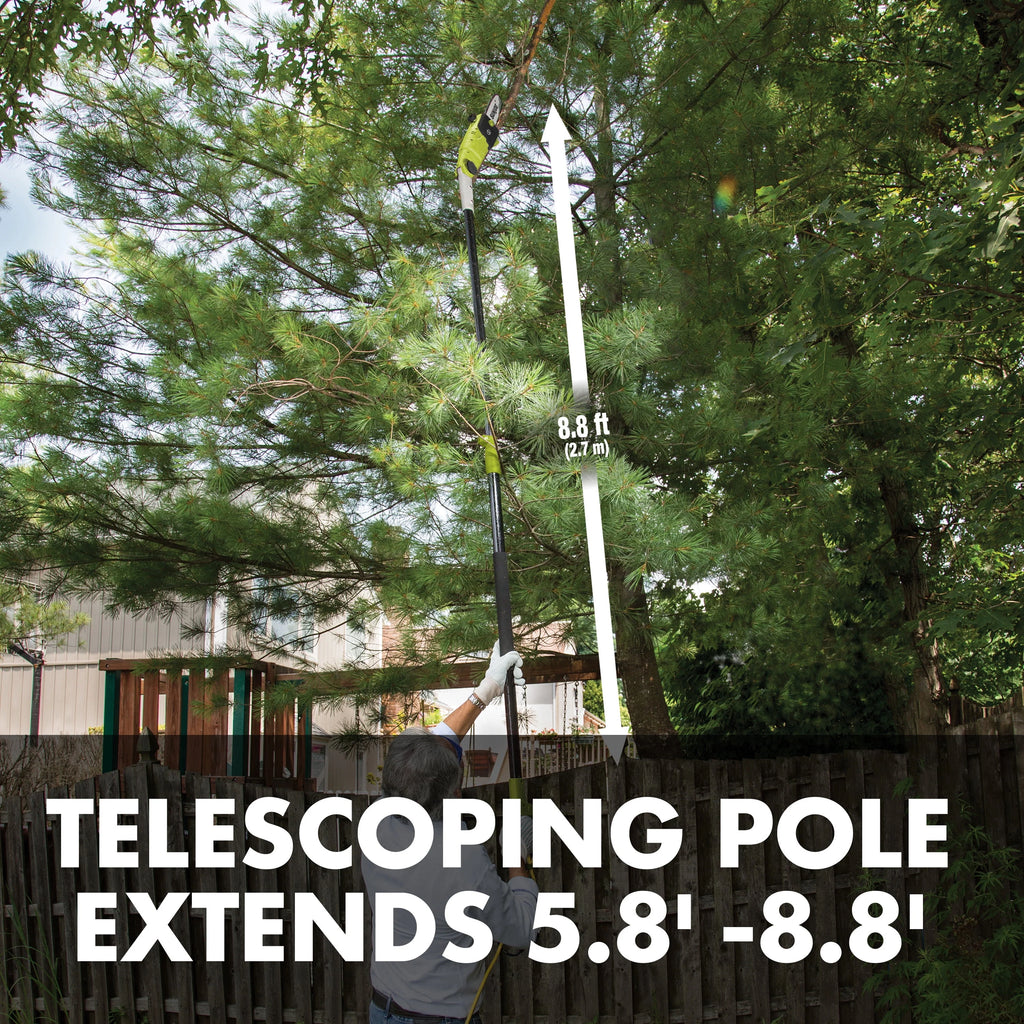 Electric 10-inch Telescoping Multi-Angle Pole Saw W795