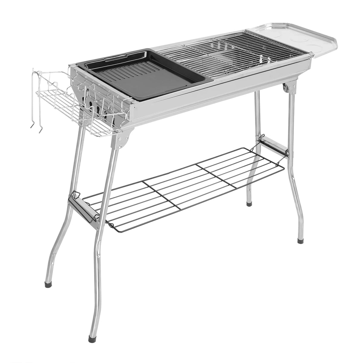 39'' Stainless Steel Charcoal Grill B74414