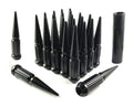 24 PC 12x1.5 Black Lug Nuts Kit N693713