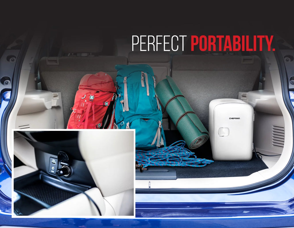 Portable 4L Mini Fridge Black L942