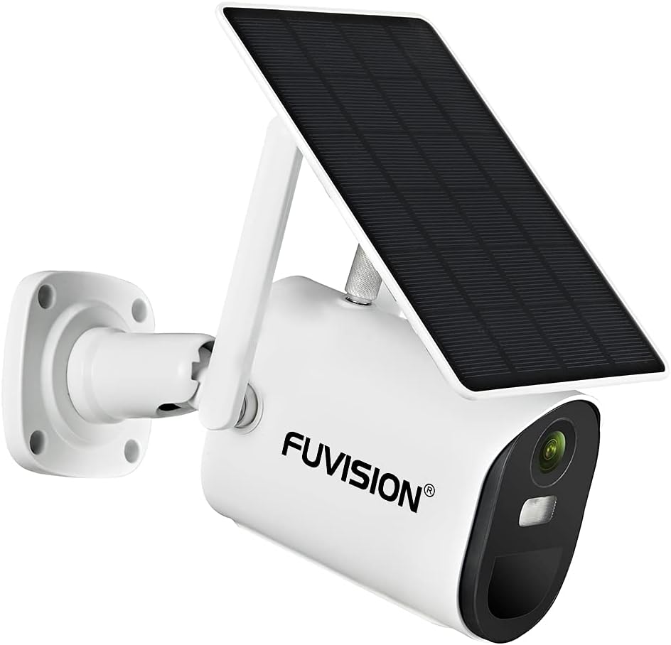 Solar Battery Powered 1080p Wireless Outdoor Camera O377344