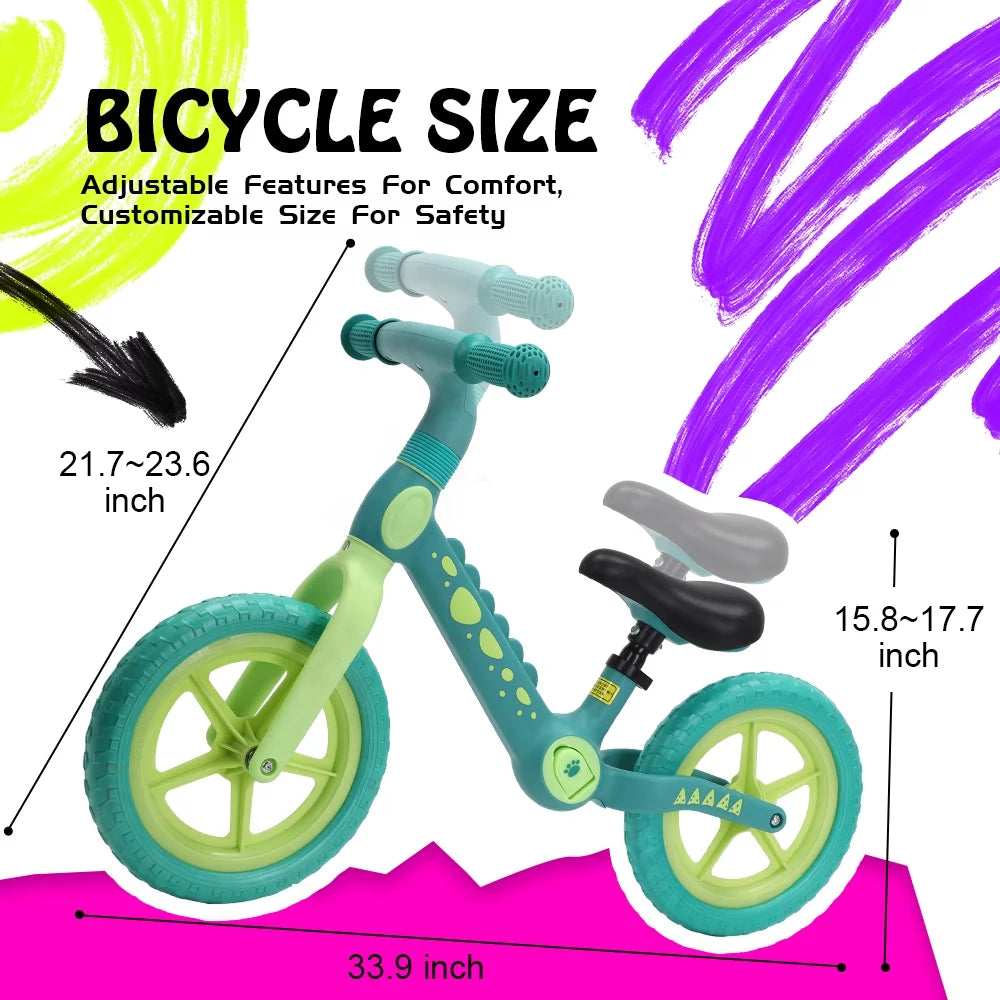 Blue No Pedal Kids Balance Bike P8987