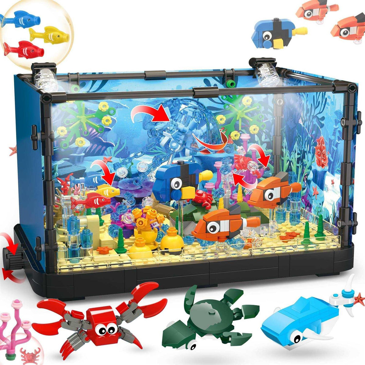 Fish Tank Building Block Aquarium E239831